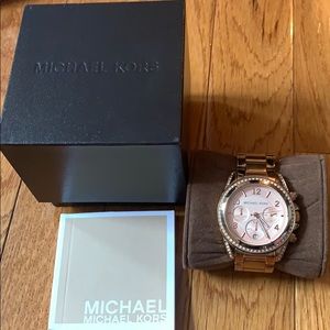 Michael Kors Rose Gold Watch